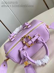 Kitlife Louis Vuitton speedy18 purple bag - 18x12.5x11 cm - 4