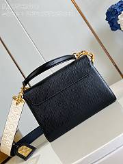 kitlife Louis vuitton Twist MM black bag - M25360 - 23 x 17 x 9.5 cm - 5