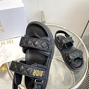 Kiltife Dior sandals black - sale off - 4