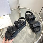 Kiltife Dior sandals black - sale off - 5