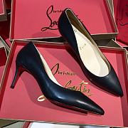 Kitlife Christian Louboutin heels black - 5cm - sale off - 2