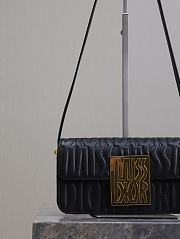 kitlife Miss Dior Flap Bag Black Quilted Miss Dior Allover Calfskin -  22 x 11 x 6 cm - 3