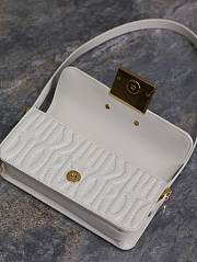 kitlife Miss Dior Flap Bag White Quilted Miss Dior Allover Calfskin - 22 x 11 x 6 cm - 3