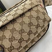 Kitlife Gucci Small GG crossbody bag brown - 34x15x10cm - 4