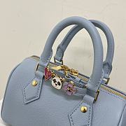 Kitlife Louis Vuitton speedy18 blue bag - 18x12.5x11 cm - 4