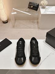kitlife Chanel trainers Calfskin & Suede Calfskin Black sneaker  - 6