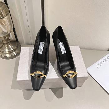 Jimmy Choo Women's Black Ryker Pumps 9cm