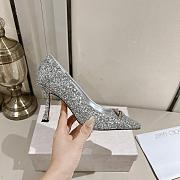 Jimmy Choo Women's silver Ryker Pumps 9cm - 6