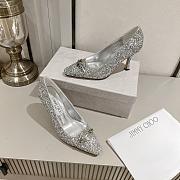 Jimmy Choo Women's silver Ryker Pumps 9cm - 4