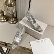 Jimmy Choo Women's silver Ryker Pumps 9cm - 3