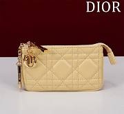 kitlife Dior mini card yellow - 14.5x7.6cm - 1