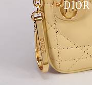 kitlife Dior mini card yellow - 14.5x7.6cm - 6