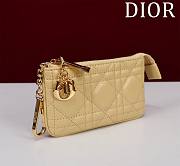 kitlife Dior mini card yellow - 14.5x7.6cm - 5