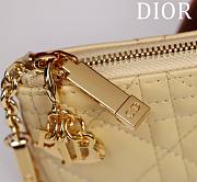 kitlife Dior mini card yellow - 14.5x7.6cm - 4