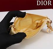 kitlife Dior mini card yellow - 14.5x7.6cm - 3