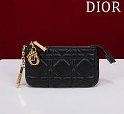 kitlife Dior mini card  black - 14.5x7.6cm - 1