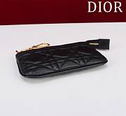 kitlife Dior mini card  black - 14.5x7.6cm - 5