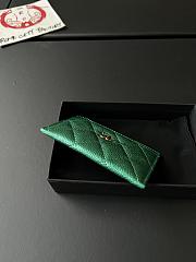 Kitlife Chanel CLASSIC FLIP WALLET green - 5