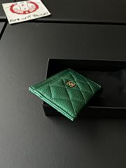 Kitlife Chanel CLASSIC FLIP WALLET green - 4