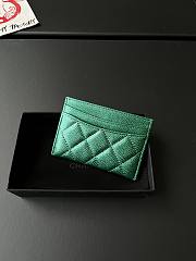 Kitlife Chanel CLASSIC FLIP WALLET green - 2