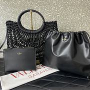 Kitlife Valentino Garavani AllKnots shopper black bag - 38x34x7 cm - 5