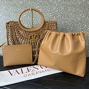 Kitlife Valentino Garavani AllKnots shopper beige bag - 38x34x7 cm - 1