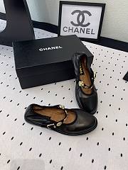 Kitlife Chanel Mary Janes Lambskin Black shoes  - 5