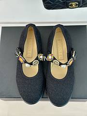 Kitlife Chanel Mary Janes tweed black shoes  - 1