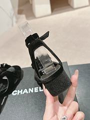 Kitlife Chanel sandlas black heels 35mm - 5