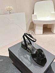 Kitlife Chanel sandlas black heels 35mm - 3