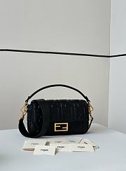 Kitlife Fendi Baguette black bag - 27x14x6cm - 1