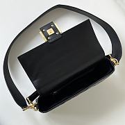 Kitlife Fendi Baguette black bag - 27x14x6cm - 6