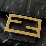 Kitlife Fendi Baguette black bag - 27x14x6cm - 2