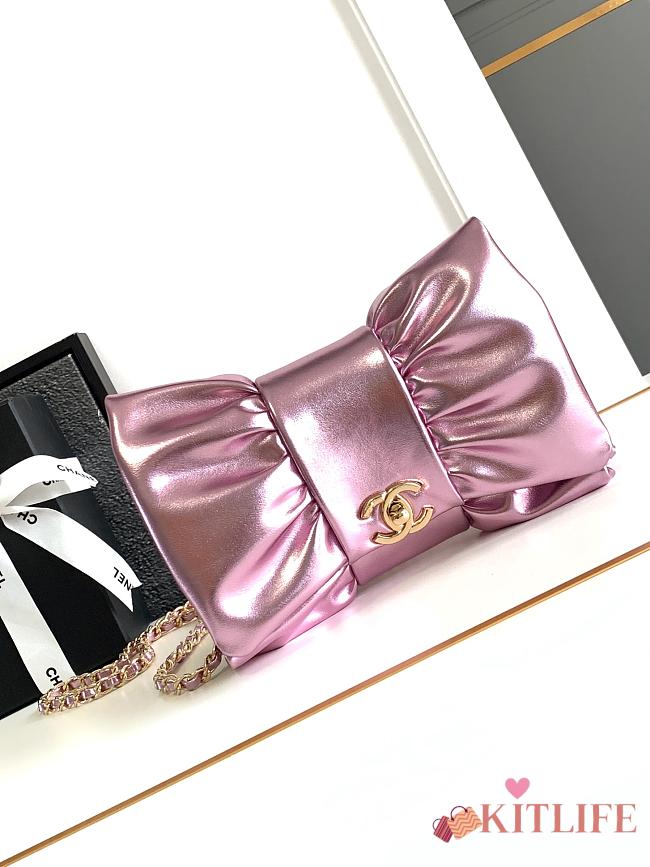 kitlife Chanel mini clutch Pink bag - 15x 22 X 4 cm - 1