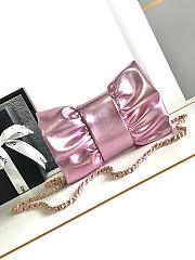 kitlife Chanel mini clutch Pink bag - 15x 22 X 4 cm - 5