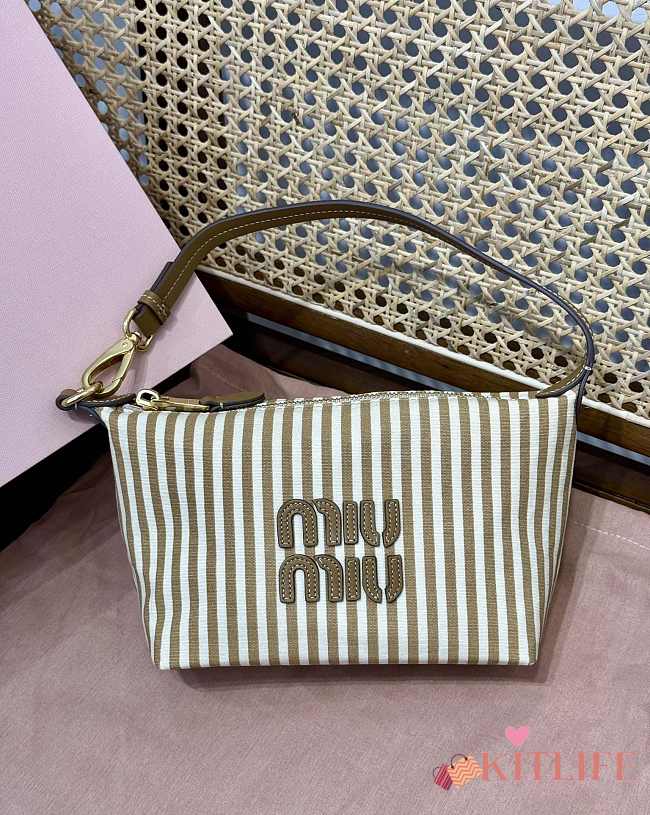 kitlife Miumiu hobo bag beige - 18.5×14×10cm - 1