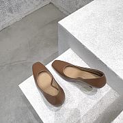 Bottega Veneta Women's Brown Knot Leather Pumps - 5