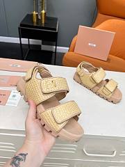 Miu Miu Flat sandals for Women - 2