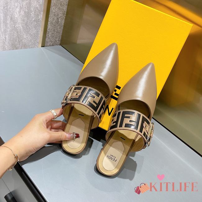 Kitlife Fendi mules shoes 01 - 1