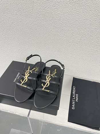 kitlife Yvette Saint Laurent sandals black