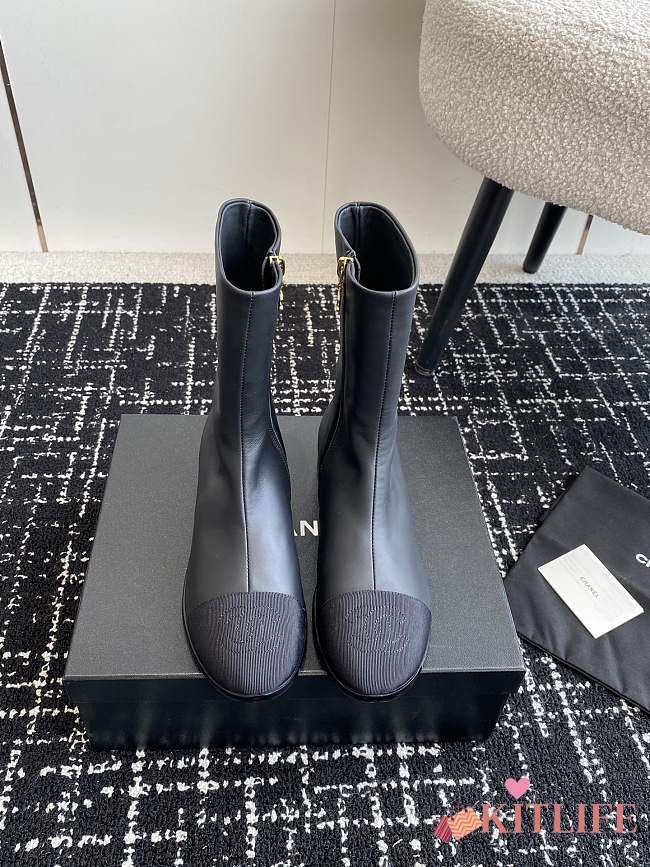 Kitlife Chanel boots Black soft leather - 1