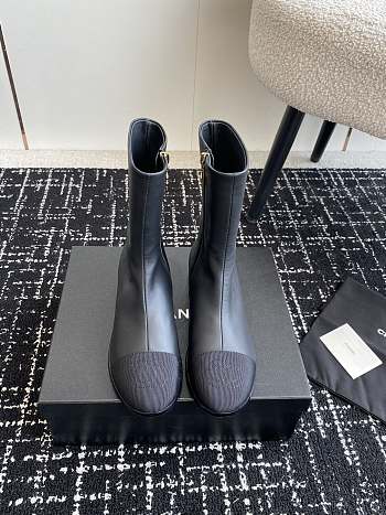 Kitlife Chanel boots Black soft leather