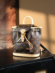 Kitlife Louis Vuitton Montsouris Backpack 24 x 25 x 12 cm - 4