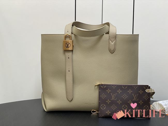 Kitlife Louis Vuitton Low Key Cabas MM Green - M25342 - 47 x 30 x 14 cm - 1