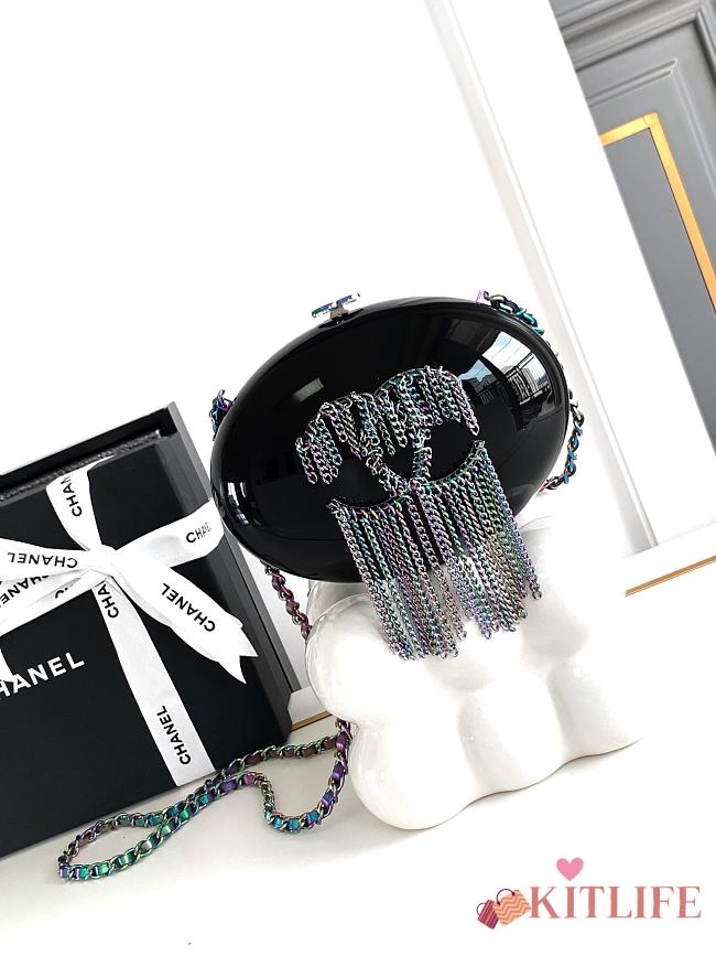 kitlife Chanel clucth black bag  - 1