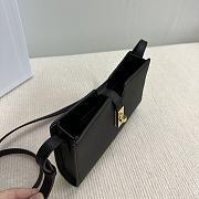 kitlife Celine 16 STRAP POCHETTE in SUPPLE CALFSKIN black - 18.5 x 12 x 3 cm - 2