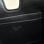 kitlife Celine 16 STRAP POCHETTE in SUPPLE CALFSKIN black - 18.5 x 12 x 3 cm - 6