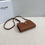 kitlife Celine 16 STRAP POCHETTE in SUPPLE CALFSKIN brown - 18.5 x 12 x 3 cm - 3