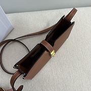 kitlife Celine 16 STRAP POCHETTE in SUPPLE CALFSKIN brown - 18.5 x 12 x 3 cm - 2