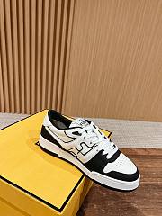 kitlife Fendi Match Sneakers Black leather low-tops - 6